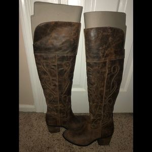 EUC Carlos Santana over the knee boots size 8.5